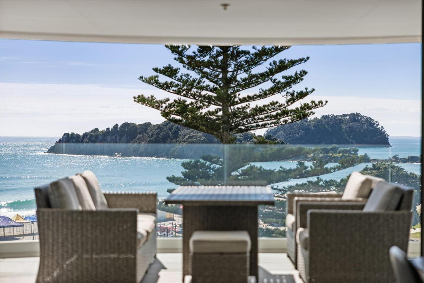 Oceanside Bliss - Absolute Beachfront - Uninterrupted Ocean Views With Pool ماوْنت مونغانيو المظهر الخارجي الصورة